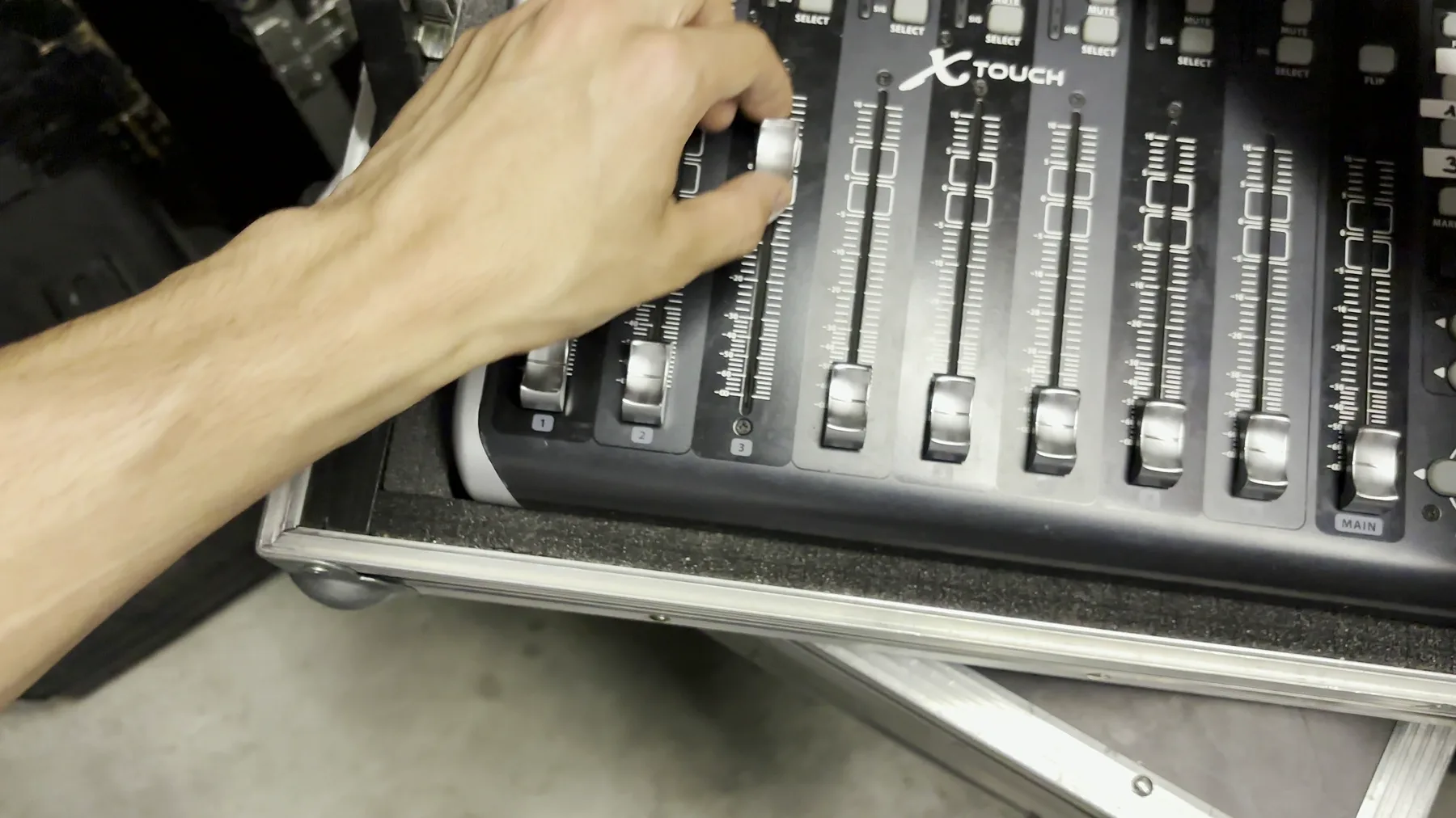 Console de mixage du parc de Phillias 32